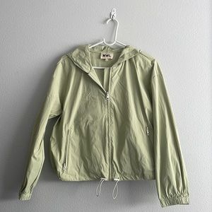 Madewell Hiking Hoodie Crop Jacket